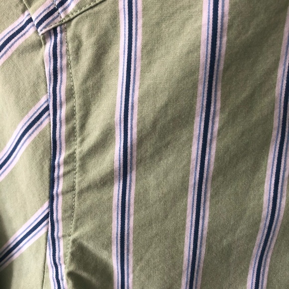 Abercrombie Striped Cotton Button-down Shirt - Picture 7 of 8
